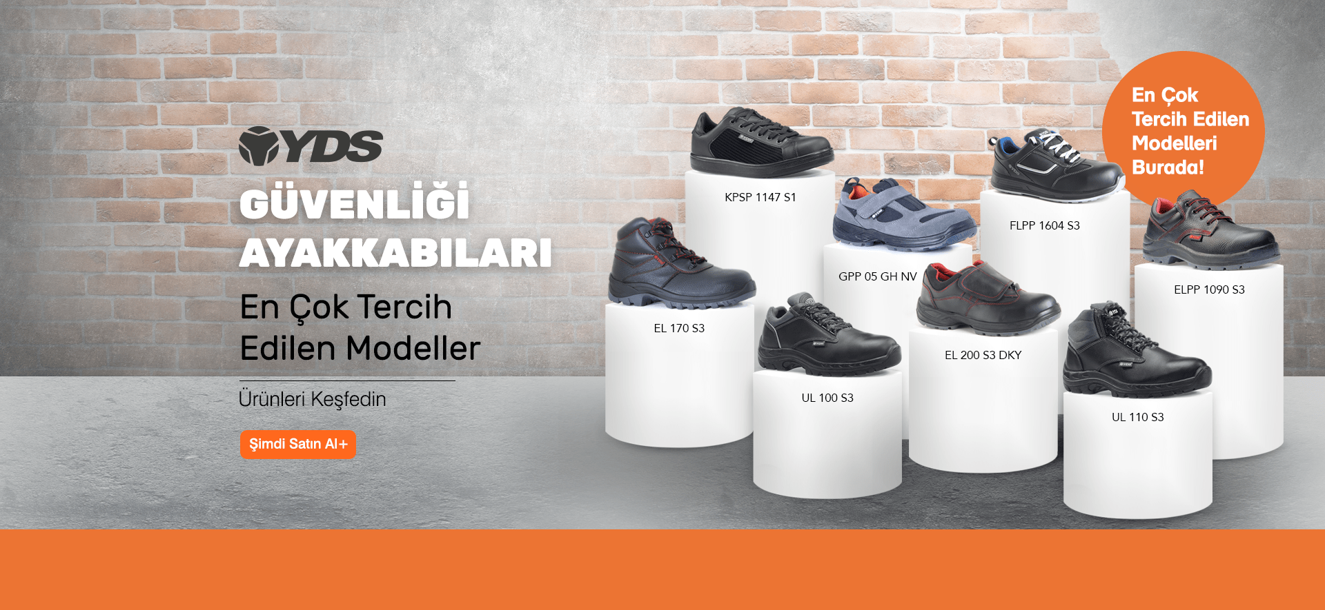 YDS İŞ GÜVENLİĞİ AYAKKABILARI