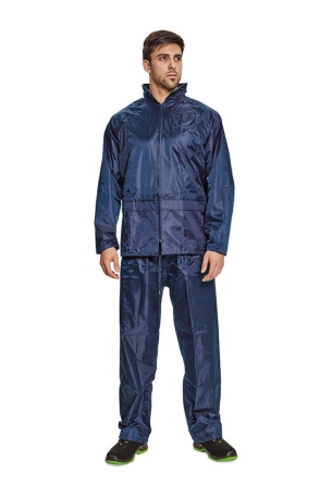 Cerva Carina Çantalı Yağmurluk Takım Lacivert