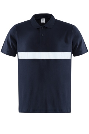 Reflektörlü Polo Yaka Tişört