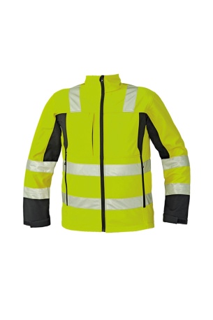 Cerva Malton Reflektif Softshell Mont Sarı
