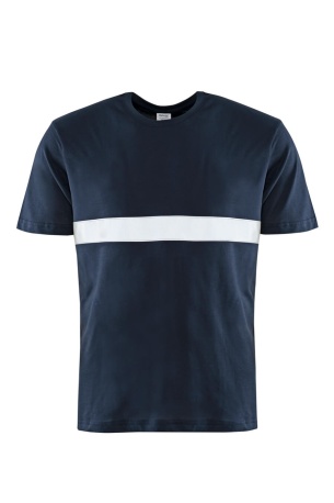 Reflektörlü Penye Tişört Erkek