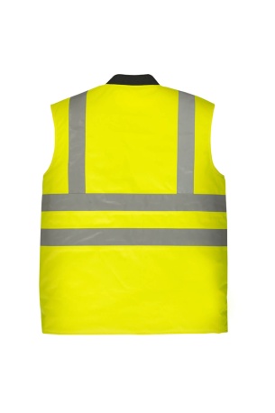 Work Comfort Çift Taraflı Yelek Neon Sarı