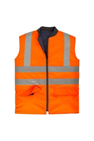 Work Comfort Çift Taraflı Yelek Neon Turuncu