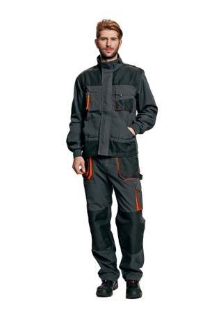 Cerva Emerton İş Ceketi Siyah