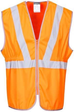 Portwest RT20 - Hi-Vis Fermuarlı Uzun Yelek