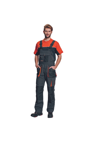 Cerva Emerton Bahçıvan Tulum Siyah