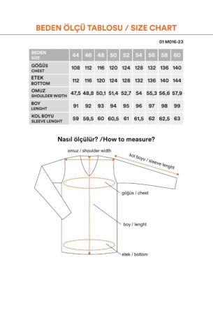 Doktor Önlüğü Erkek Hakim Yaka Çıtçıtlı